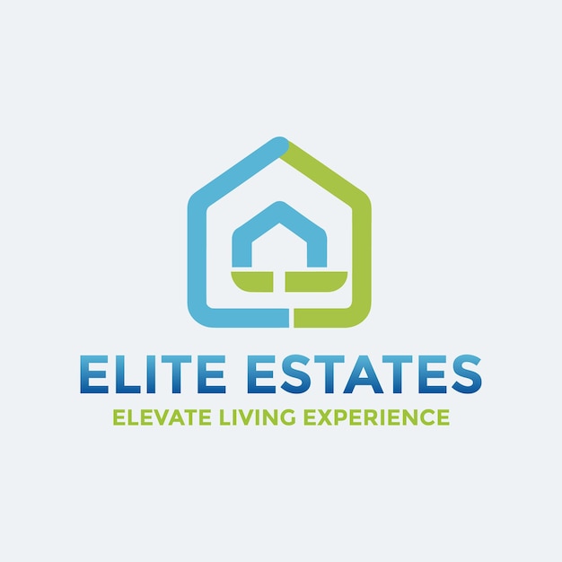 Diseño moderno de logotipos inmobiliarios para empresas inmobiliarias