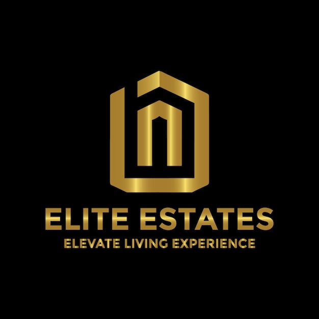Diseño moderno de logotipos inmobiliarios para empresas inmobiliarias