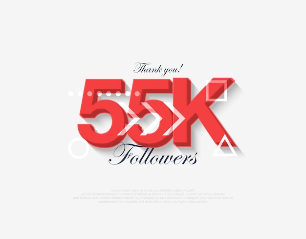 Diseño moderno muchas gracias 55k seguidores