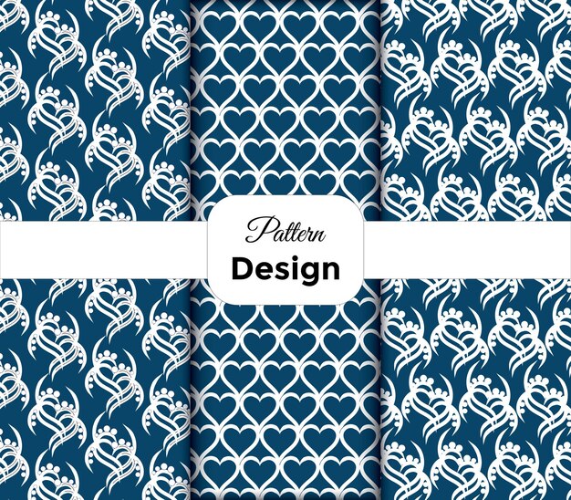 Diseño moderno de patrón sin fisuras