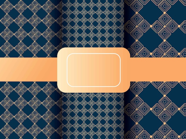 Diseño moderno de patrones sin costuras