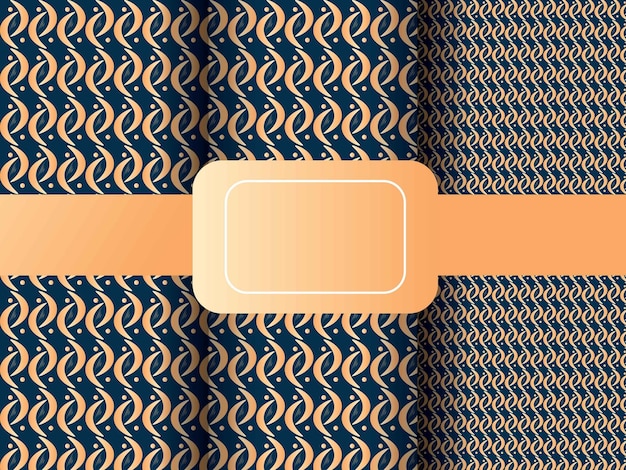Diseño moderno de patrones sin costuras