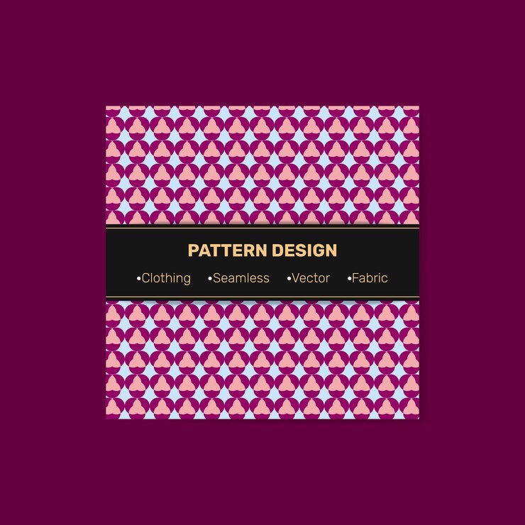 Diseño moderno de patrones de telas