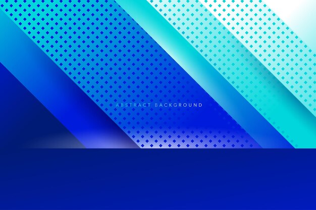 diseño moderno de plantillas de fondo con gradiente de color azul abstracto