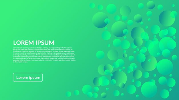 Diseño moderno de plantillas de fondo vectorial