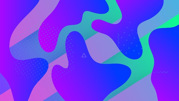 Diseño moderno. Volante fluido. Página de aterrizaje de olas. Bandera púrpura brillante. Folleto de negocios. Cubierta del arco iris del arte. Elemento digital. Marco de Menfis. Lila Diseño Moderno