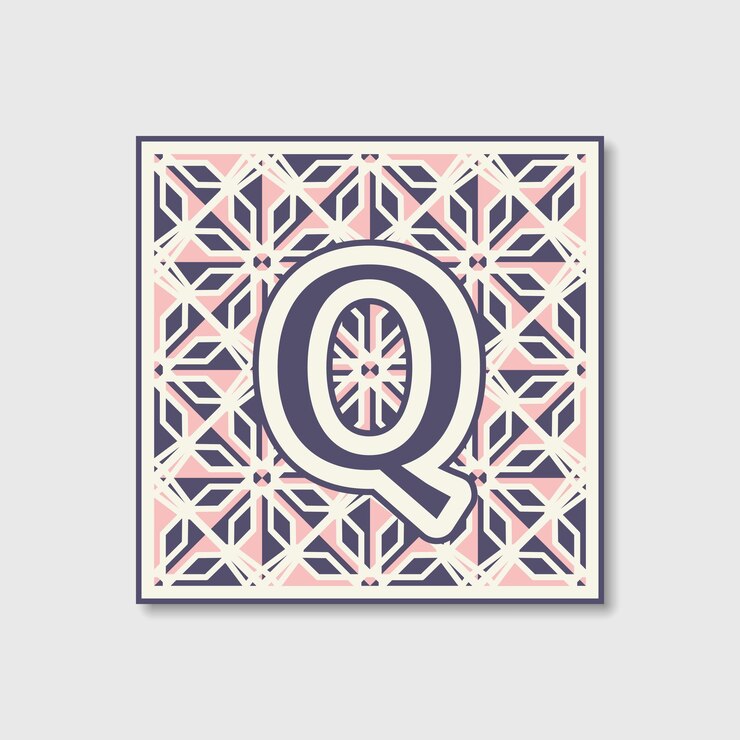 Vector diseño de monograma retro vectorial