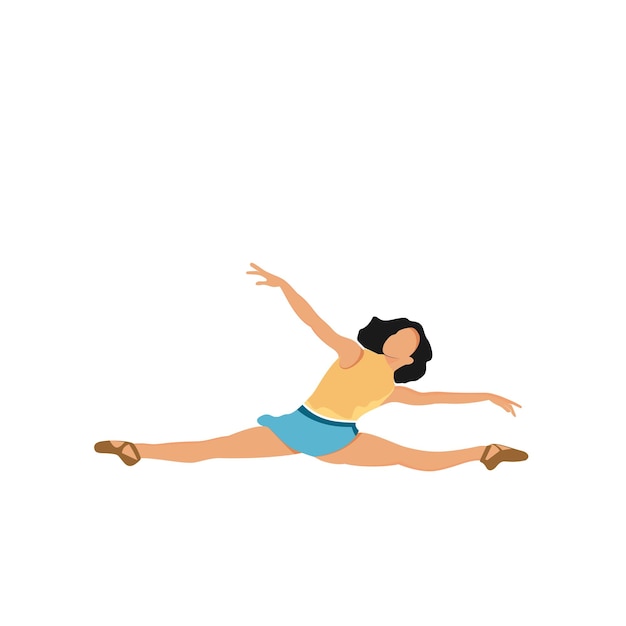 diseño de mujer bailando