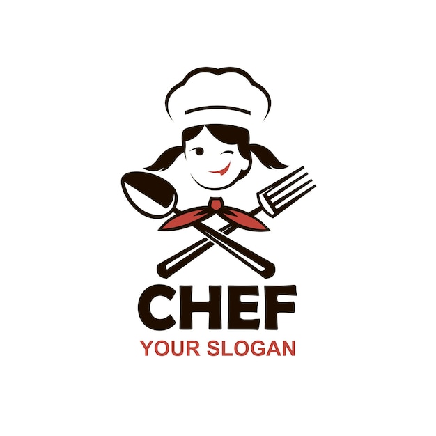 Diseño de mujer chef