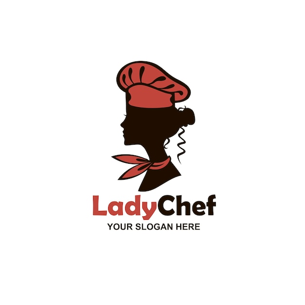 diseño de mujer chef