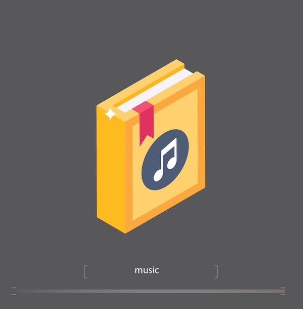 Diseño de música vectorial
