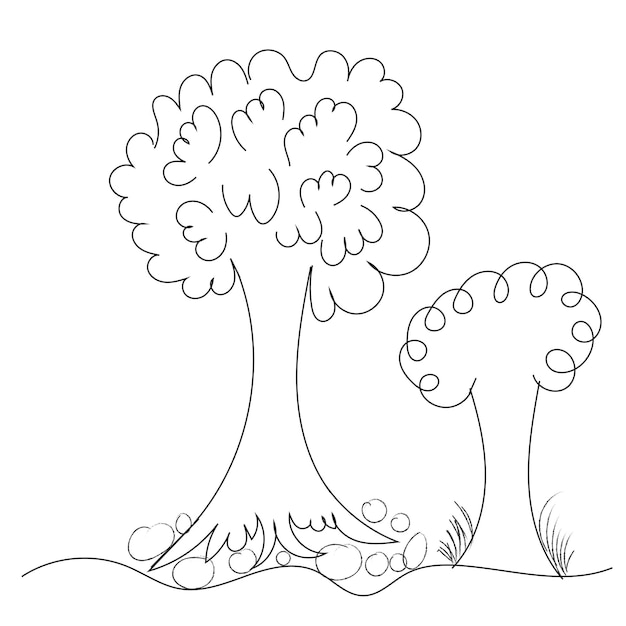 Diseño natural del árbol