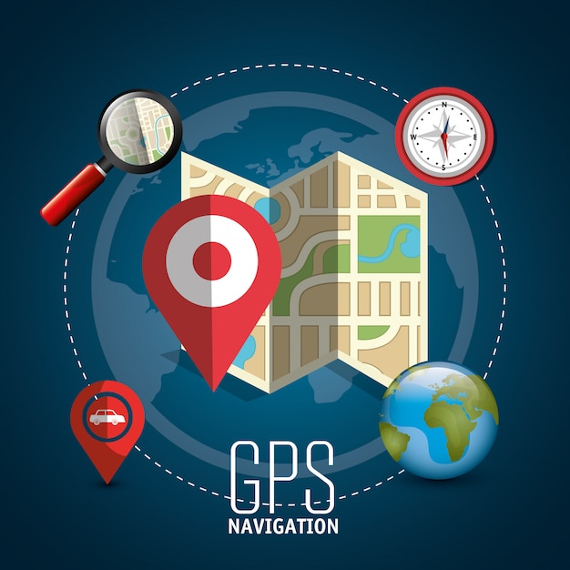 diseño de navegación gps