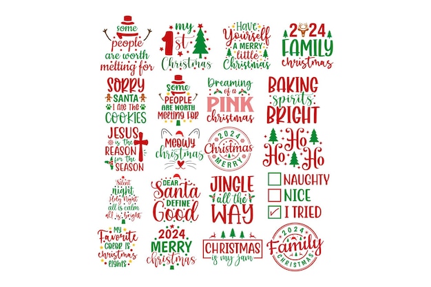 Diseño de Navidad 20 Bundle