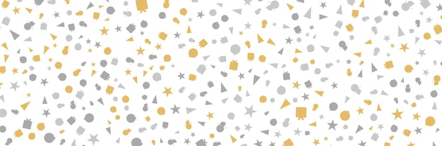 Diseño de navidad de borde de copo de nieve transparente blanco y dorado para tarjeta de felicitación ilustración vectorial merr ...