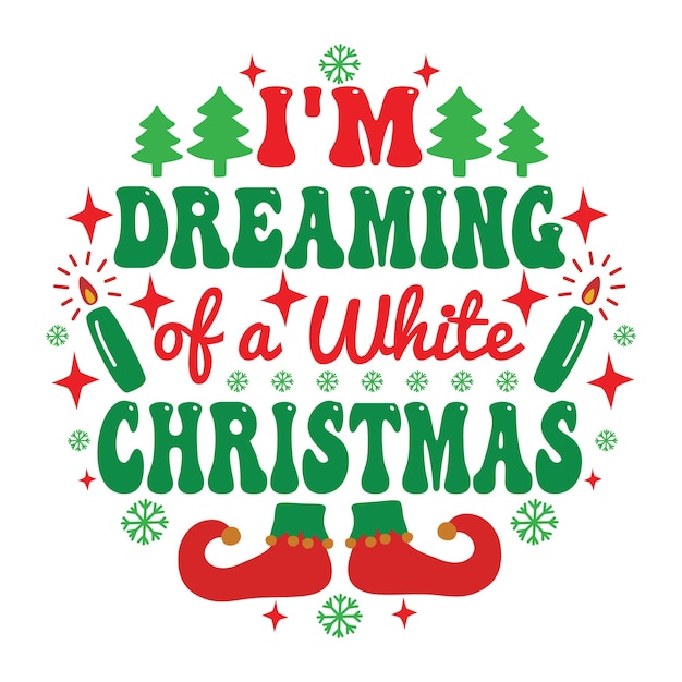 diseño de navidad svg