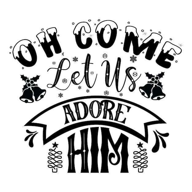 Diseño de navidad svg