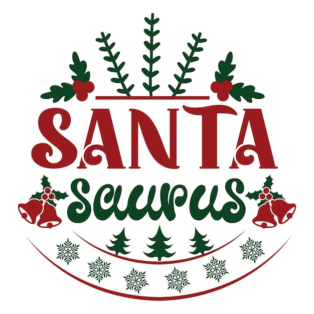 Vector diseño de navidad svg