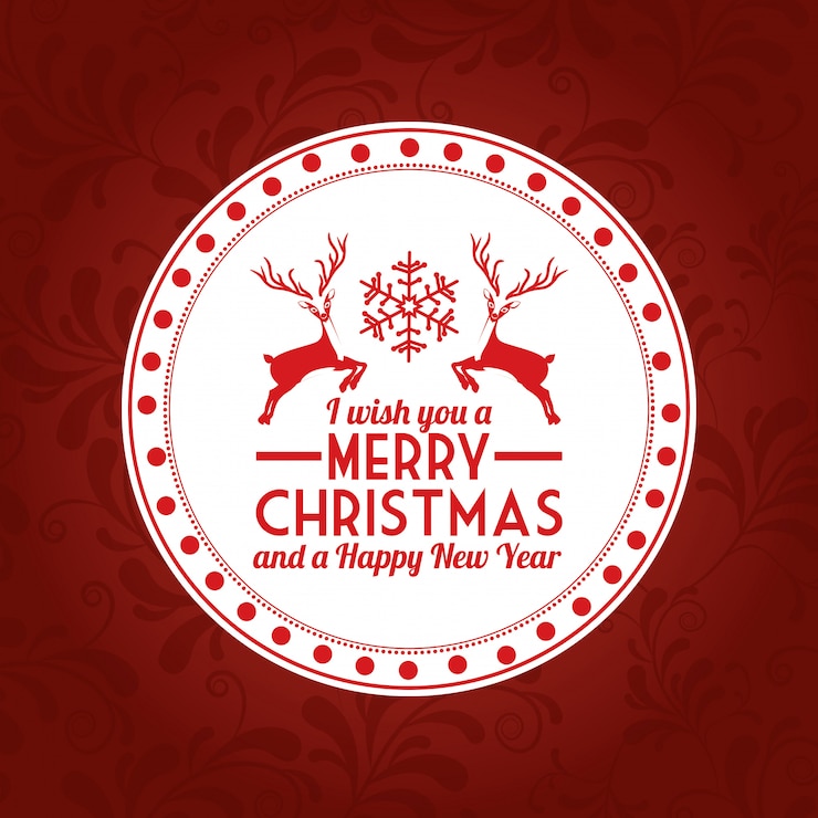 Vector diseño navideño
