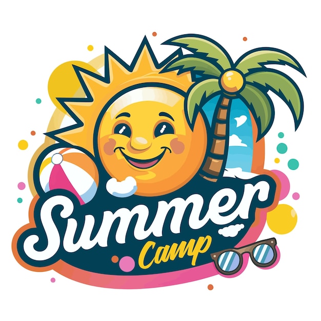 Diseño para niños Campamento de verano