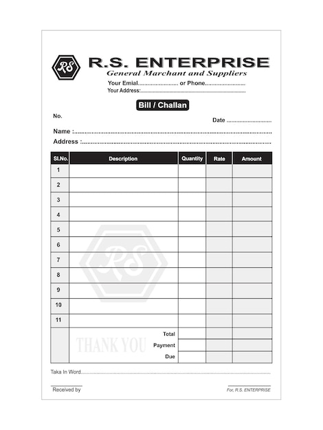 Diseño de la nota de efectivo Diseño del recibo de dinero Diseño de los recibos de dinero En inglés Diseño de las facturas corporativas