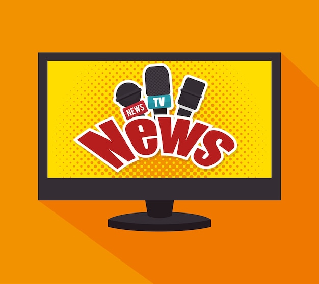 diseño de noticias de televisión