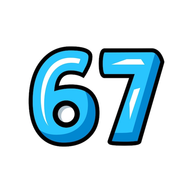 diseño del número 39 con líneas en negrita