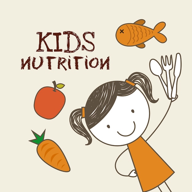 diseño de nutrición para niños
