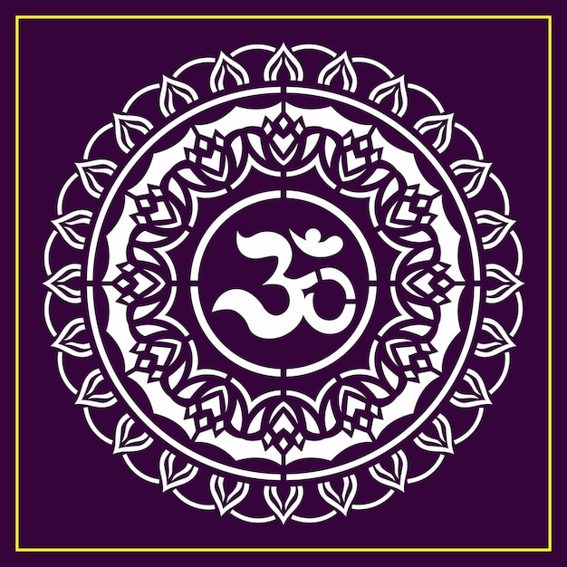 Diseño Om Jali utilizado para templos Mandir Om acrílico jali corian jali y mdf jali