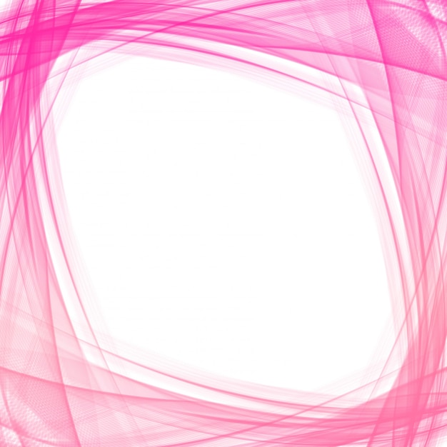 Vector diseño de onda empresarial rosa abstracto