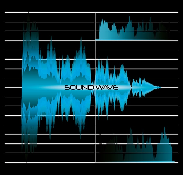 Diseño de onda de sonido