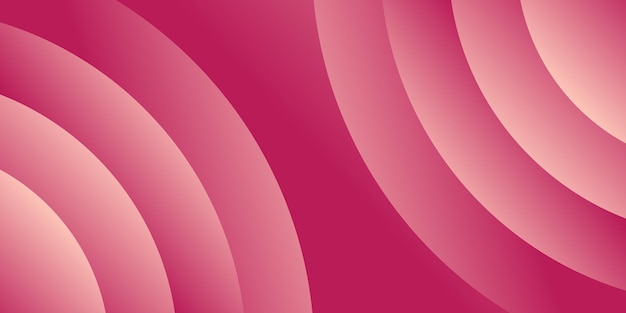 Diseño de ondas de gradiente de fondo rosa