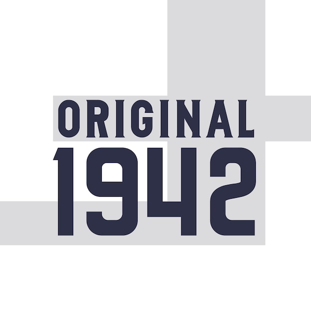 El diseño original de las citas de cumpleaños de 1942