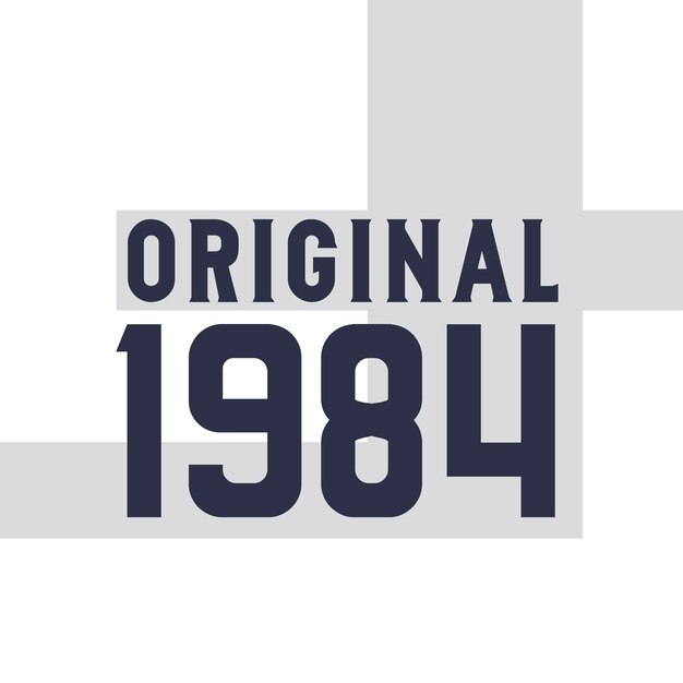 El diseño original de las citas de cumpleaños de 1984