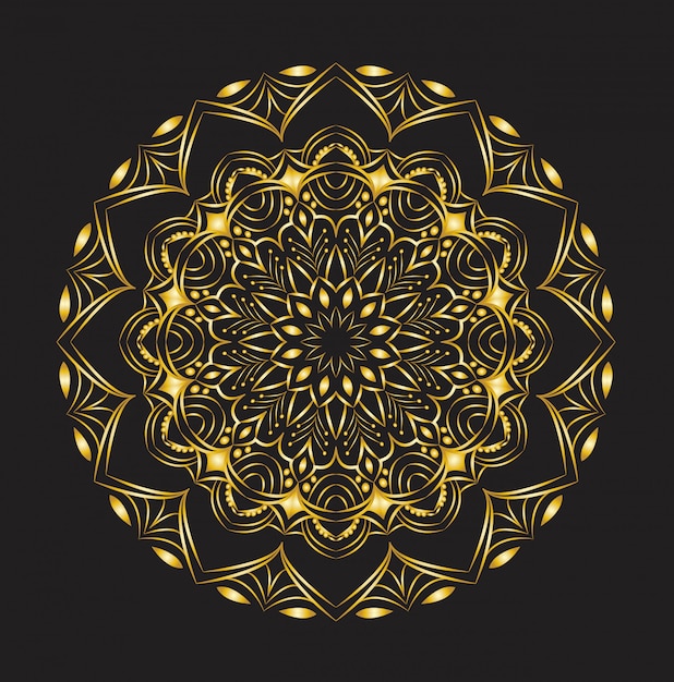 Diseño ornamental de mandala