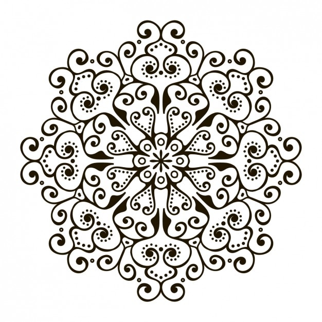 Diseño ornamento de estilo boho
