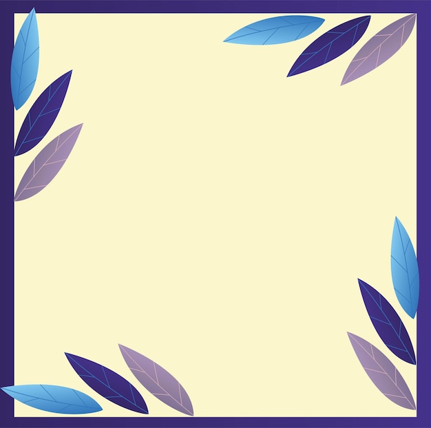 diseño de página de bloc de notas con elementos vegetales