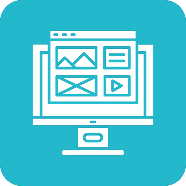 Diseño de la página web Icon