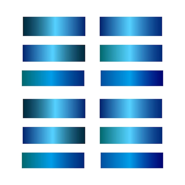 diseño de paladar de gradiente azul azul verde color del cielo