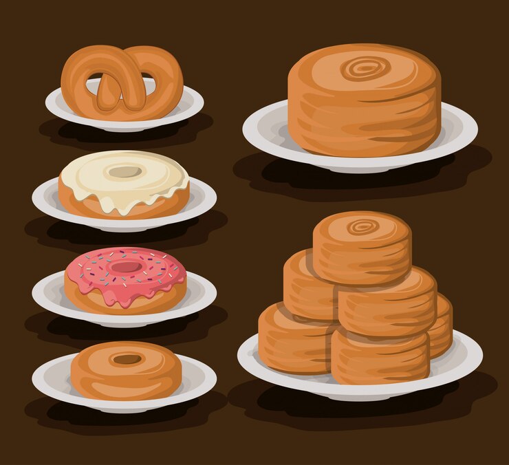 Diseño de panadería ilustración vectorial