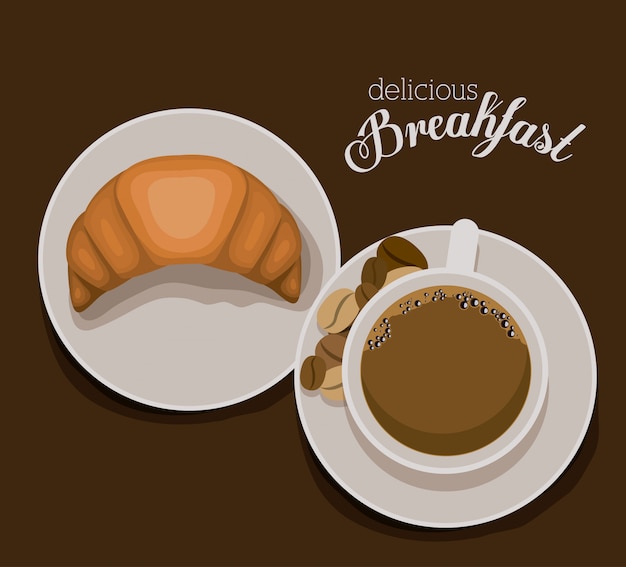 Diseño de panadería ilustración vectorial