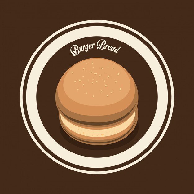 Diseño de panadería y panadería.