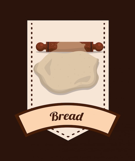 Vector diseño de panadería y panadería.