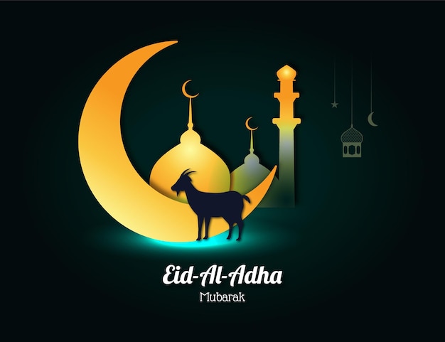 Diseño de la pancarta de Eid al Adha