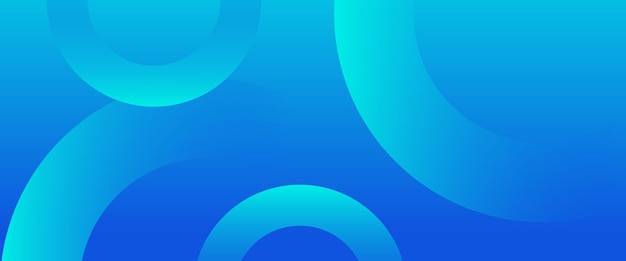 Diseño de pancartas abstractas de gradiente vectorial azul Elemento de diseño gráfico Concepto de estilo moderno para el fondo de la pancarta de volante de la tarjeta de papel tapiz de la portada o el folleto