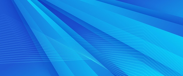 Diseño de pancartas abstractas de gradiente vectorial azul Elemento de diseño gráfico Concepto de estilo moderno para el fondo de la pancarta de volante de la tarjeta de papel tapiz de la portada o el folleto