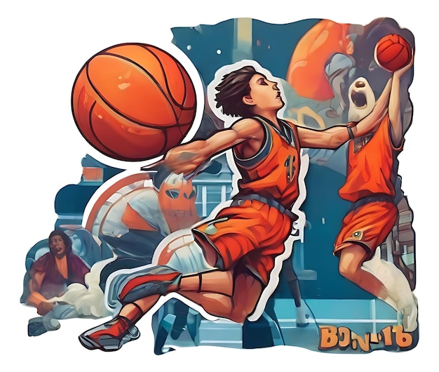 Vector diseño de pancartas de baloncesto