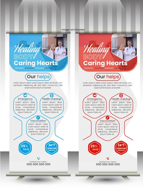 diseño de pancartas enrollables
