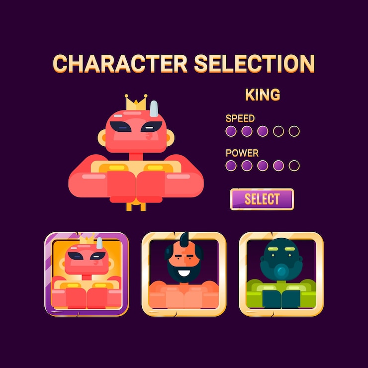 Vector diseño de pantalla de juegos vintage