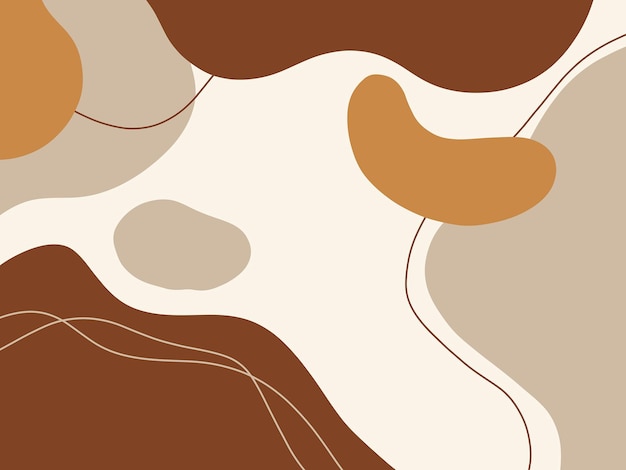 Diseño de papel tapiz de dibujo abstracto moderno